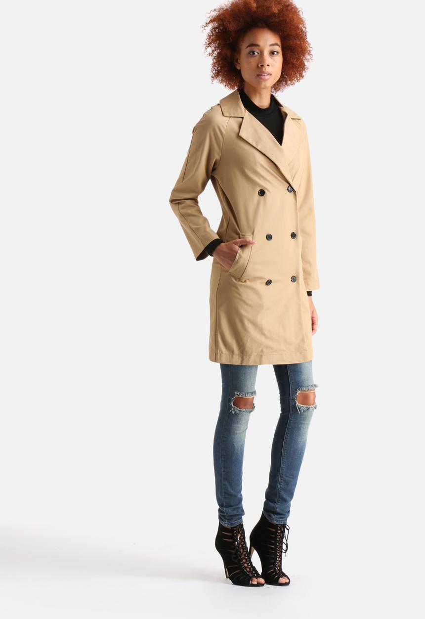 AX Paris - Long Sleeve Mac Jacket