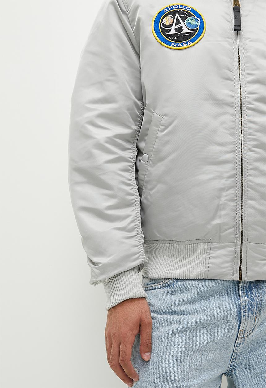 Alpha Industries - Ma-1 vf nasa - pastel grey