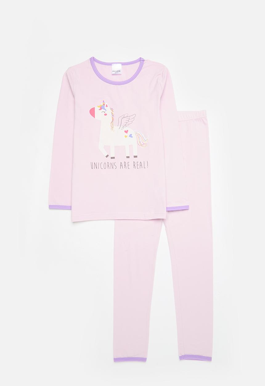 Pop Candy - Llama print pj set - lilac