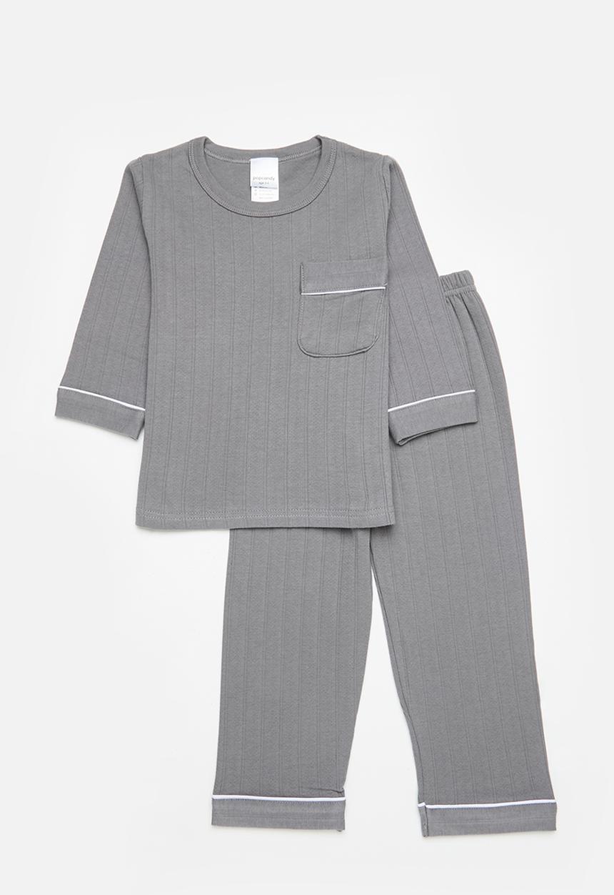 Pop Candy - Pj set - grey