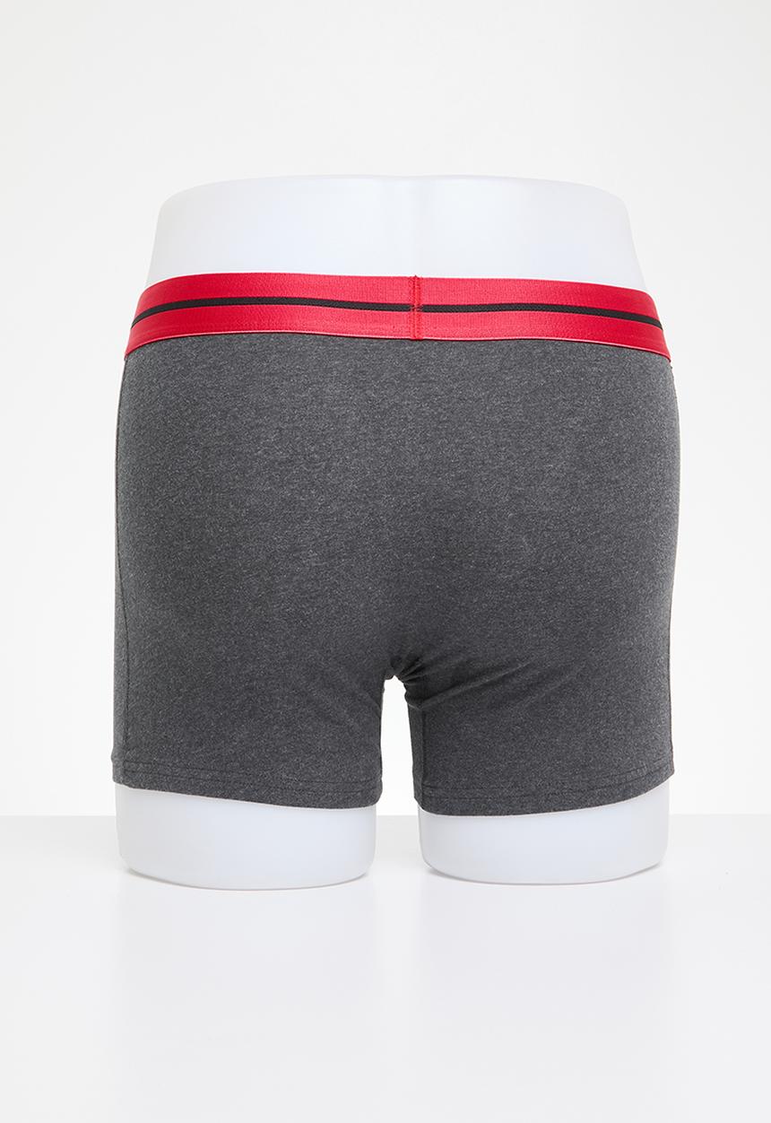Superdry. - Boxer 3-Pack - Grey & Dark Grey