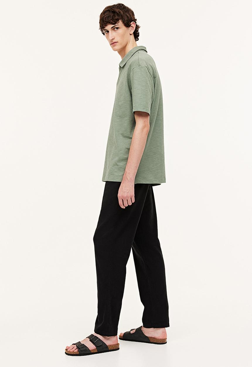 H&M - Relaxed fit polo shirt - green