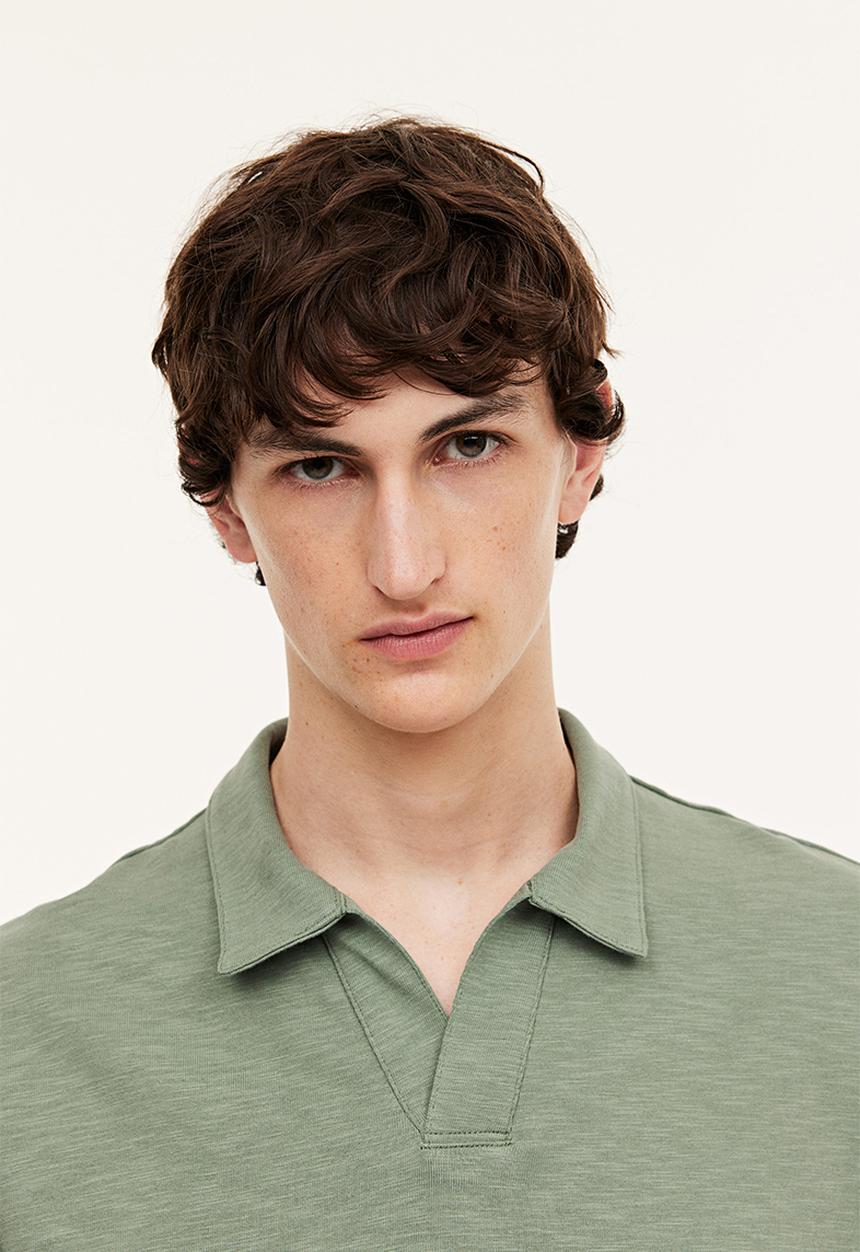 H&M - Relaxed fit polo shirt - green