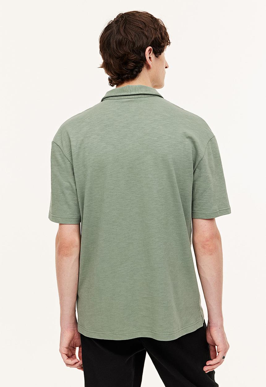 H&M - Relaxed fit polo shirt - green