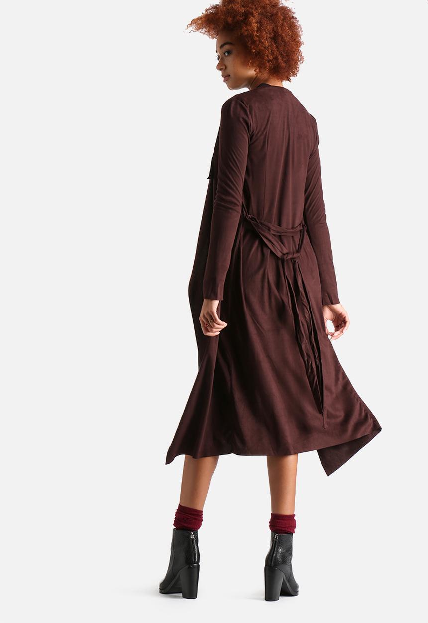 AX Paris - Suede Waterfall Jacket