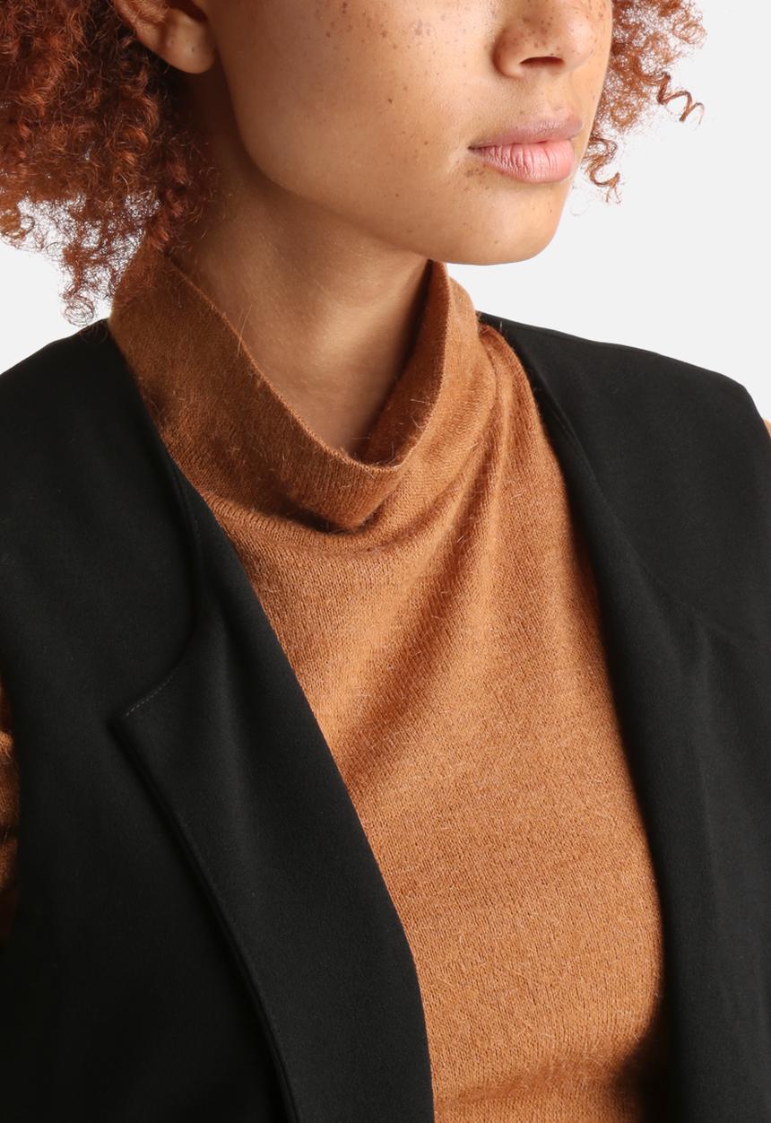 AX Paris - Longline Sleeveless Jacket