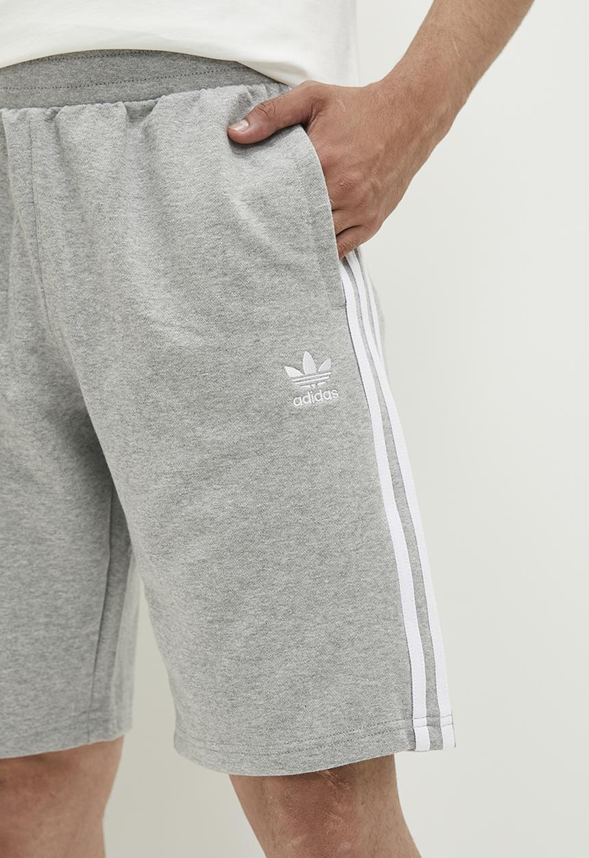 adidas Originals - 3 STR SHORT M - mid-grey