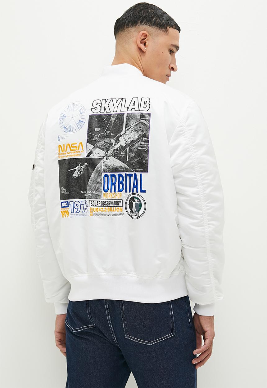 Alpha Industries - MA-1 NASA SKYLAB - WHITE