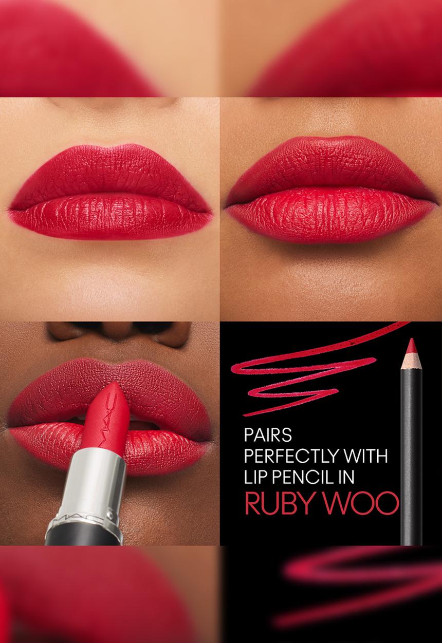 MAC - M·A·Cximal Silky Matte Lipstick - Ruby Woo