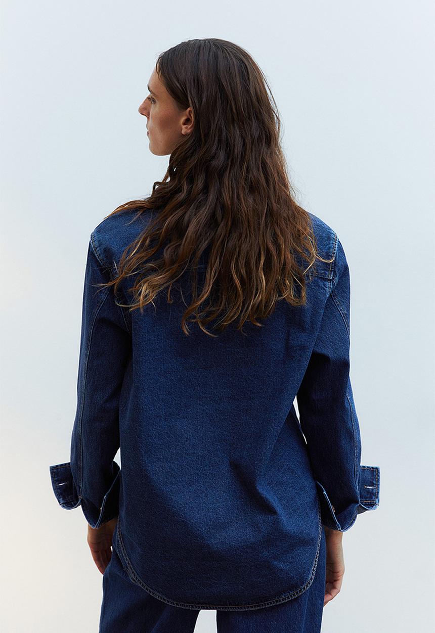 H&M - Denim shirt - blue