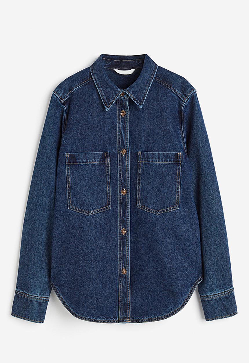 H&M - Denim shirt - blue