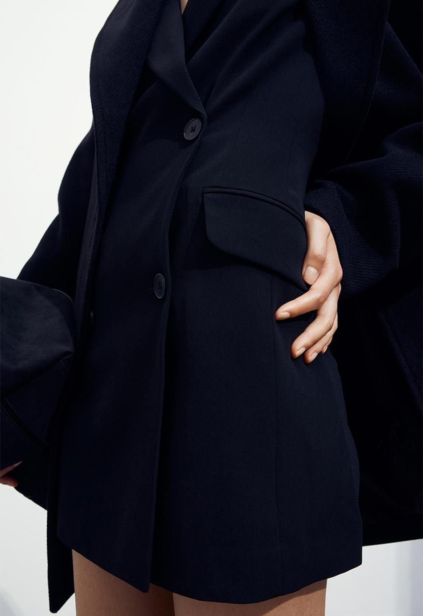H&M - Blazer dress - black