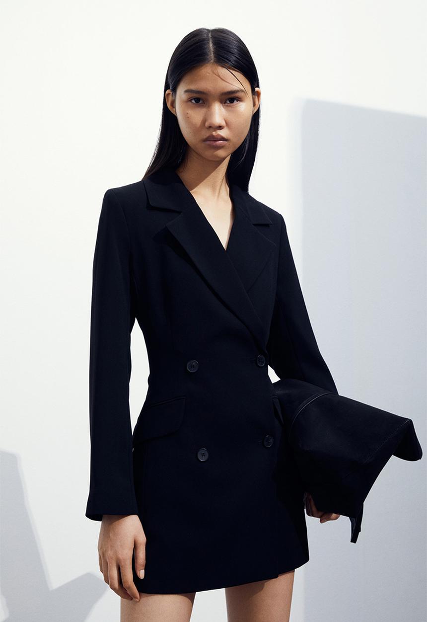 H&M - Blazer dress - black