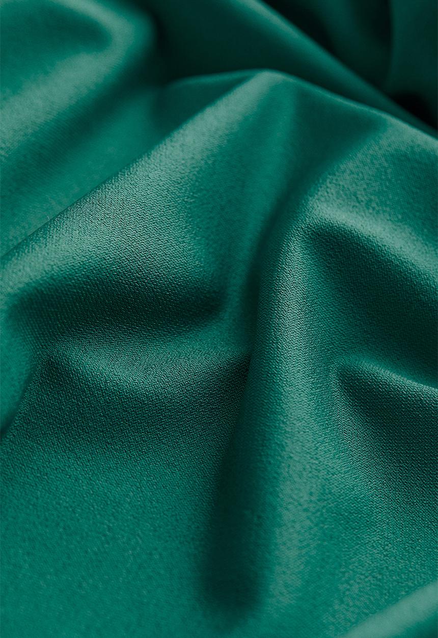 H&M - Cropped turtleneck top - green