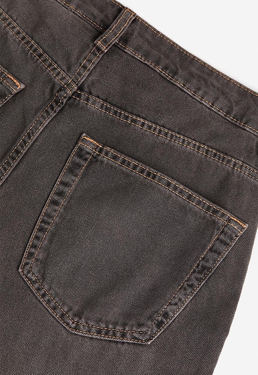 H&M - 90s baggy high jeans - brown