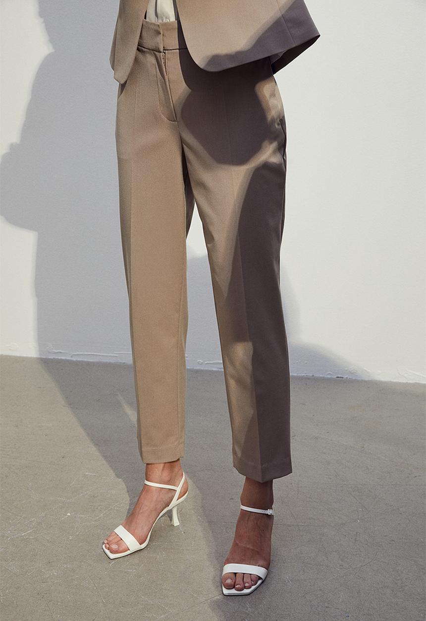H&M - Cigarette trousers - beige