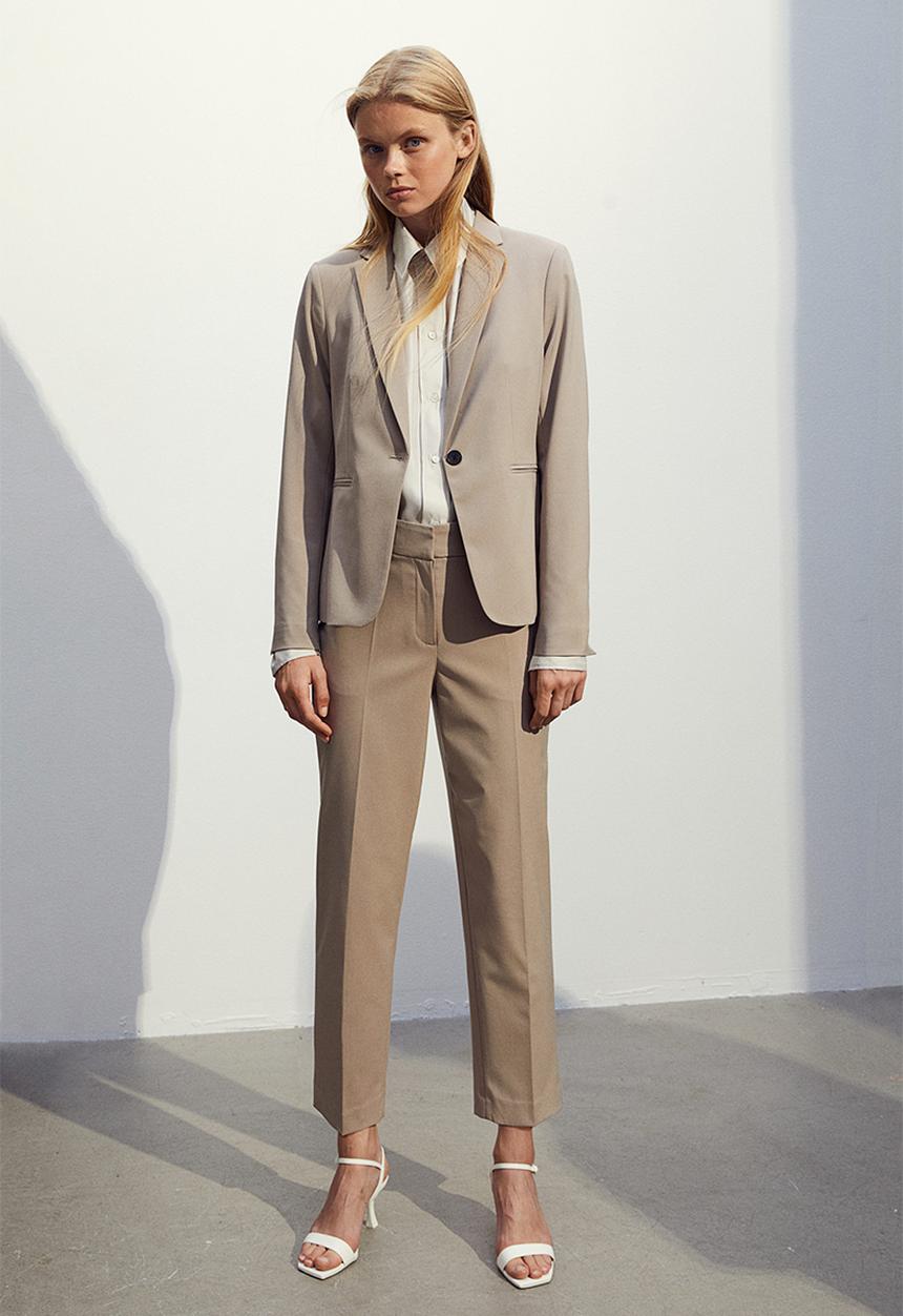 H&M - Cigarette trousers - beige