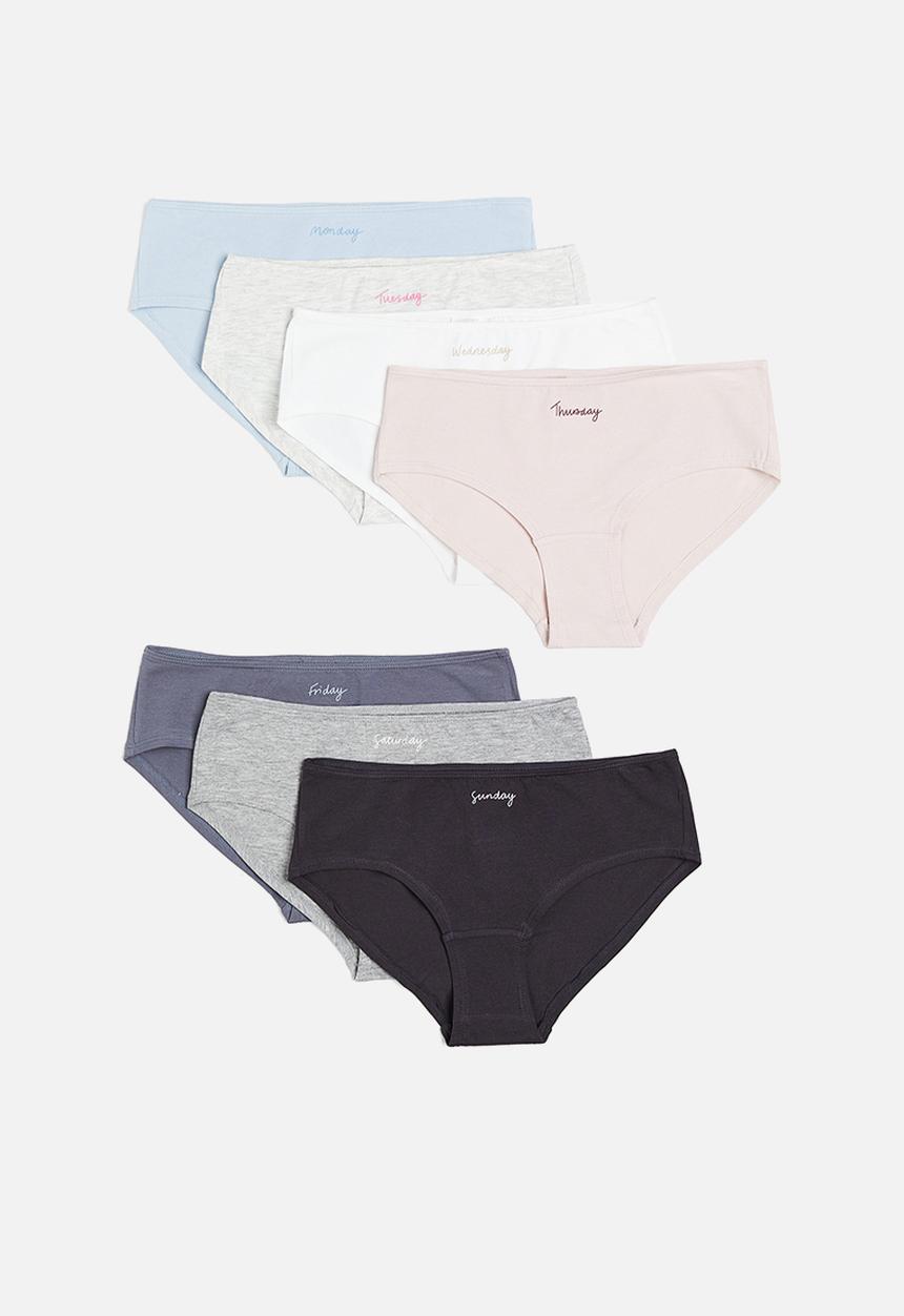 H&M - 7-pack hipster briefs - multi