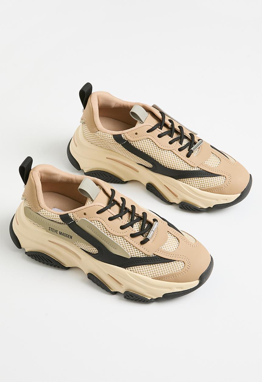 Steve Madden - Possession-e chunky sneaker - khaki & black