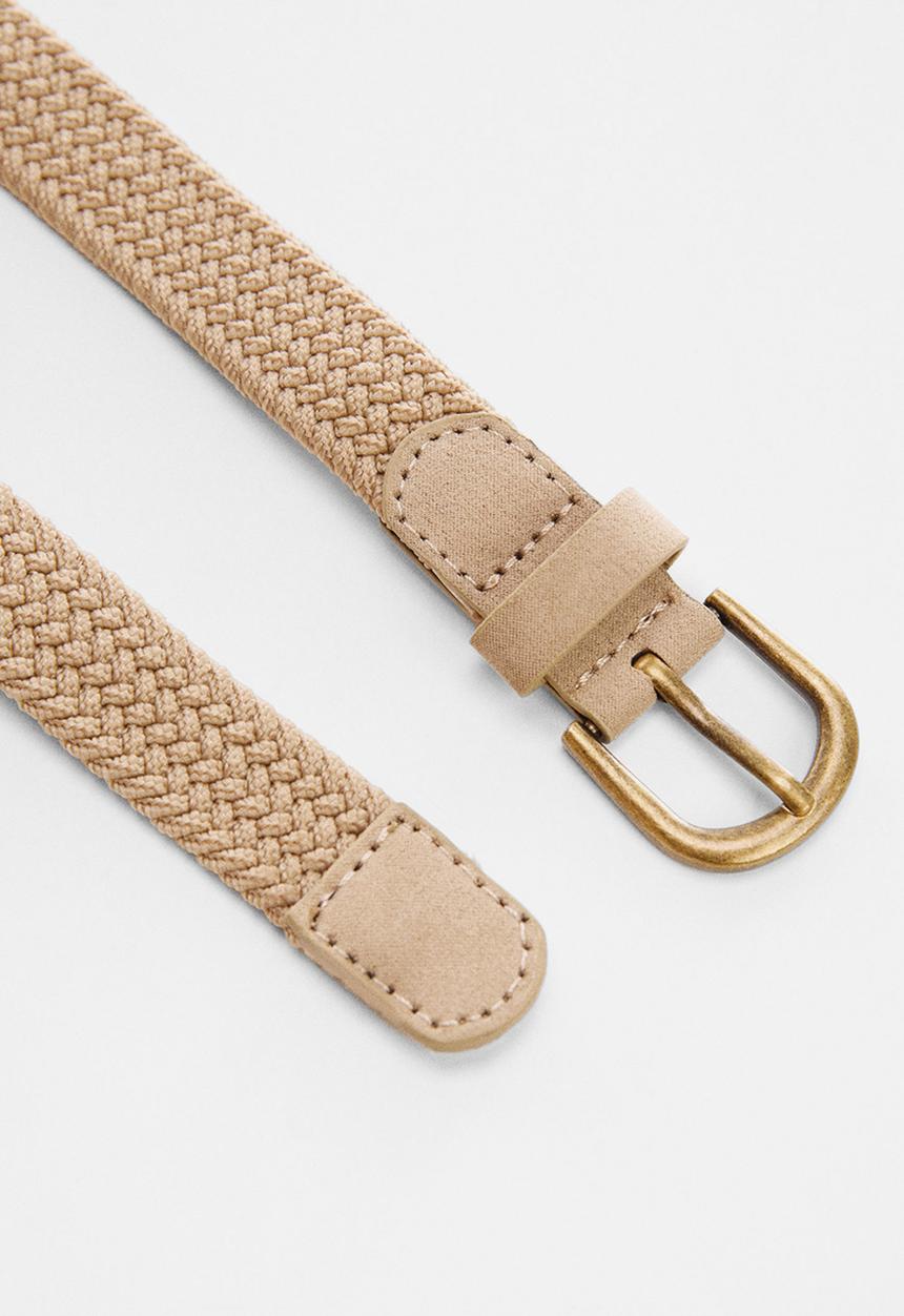 MANGO - Belt henryc - sand