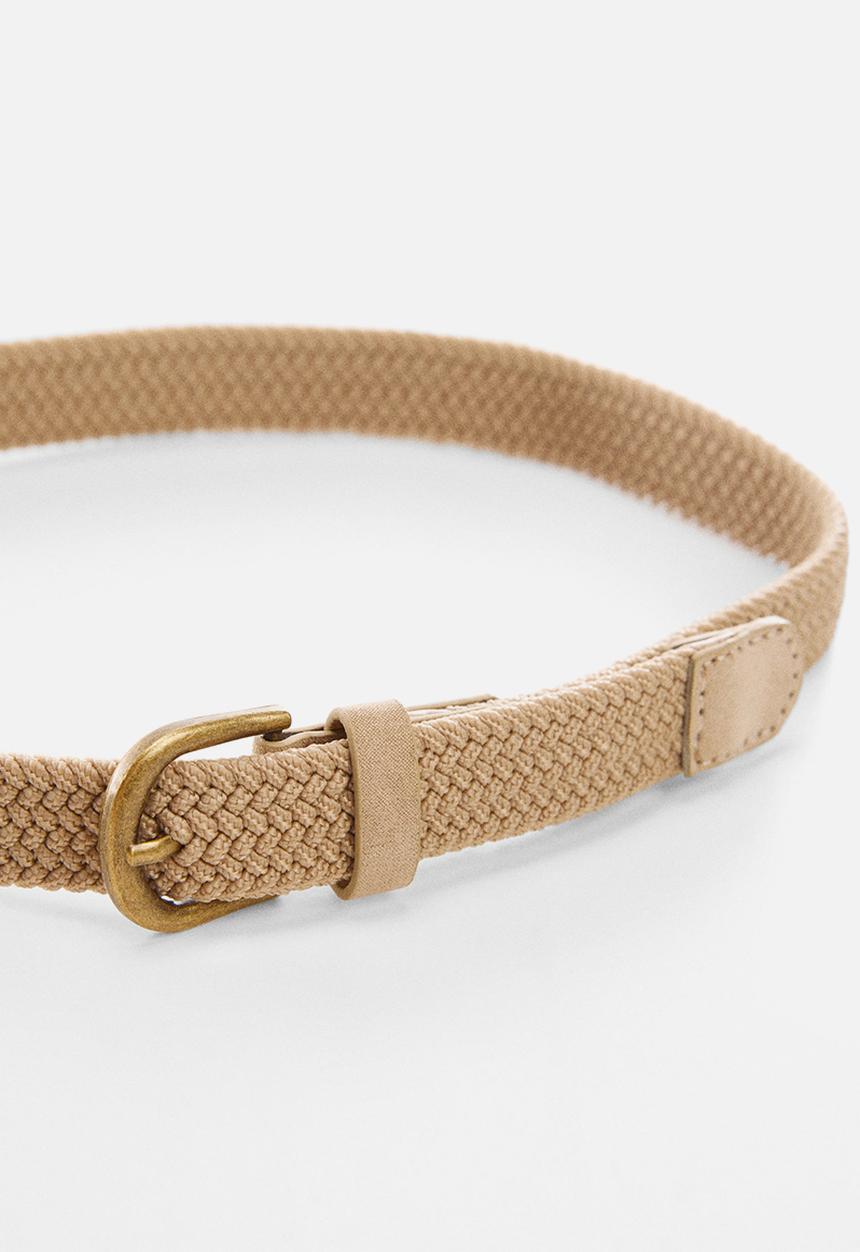 MANGO - Belt henryc - sand