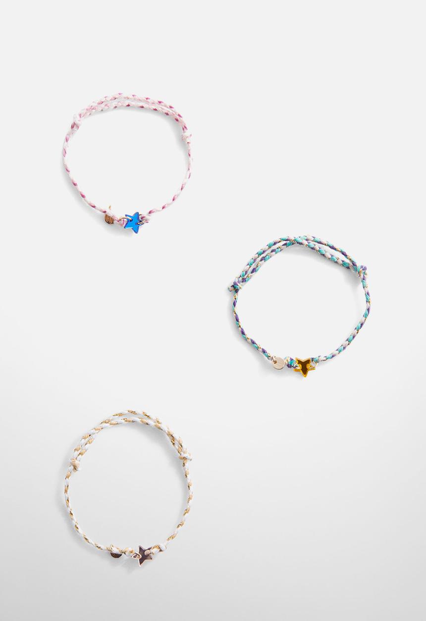 MANGO - Bracelet shine - pink