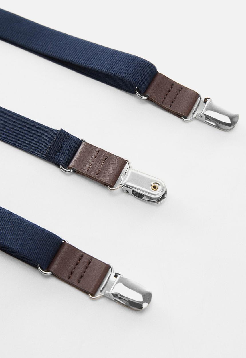 MANGO - Braces tirantes - navy