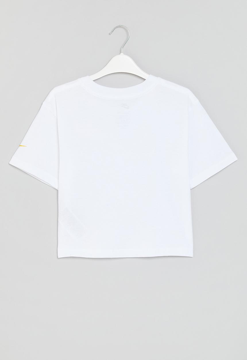 Nike - Nike swoosh varsity outline tee - white