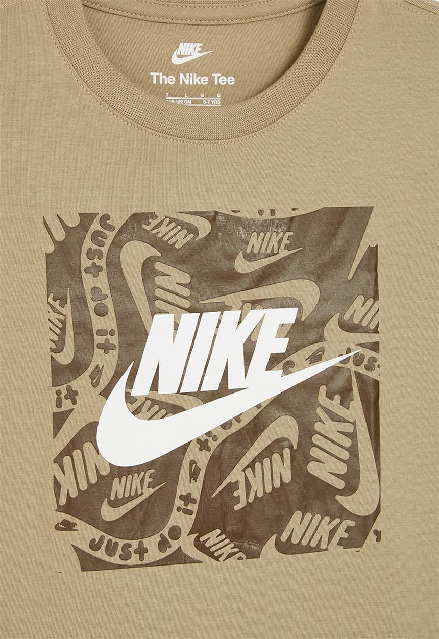 Nike - Nike brandmark square basic tee - khaki