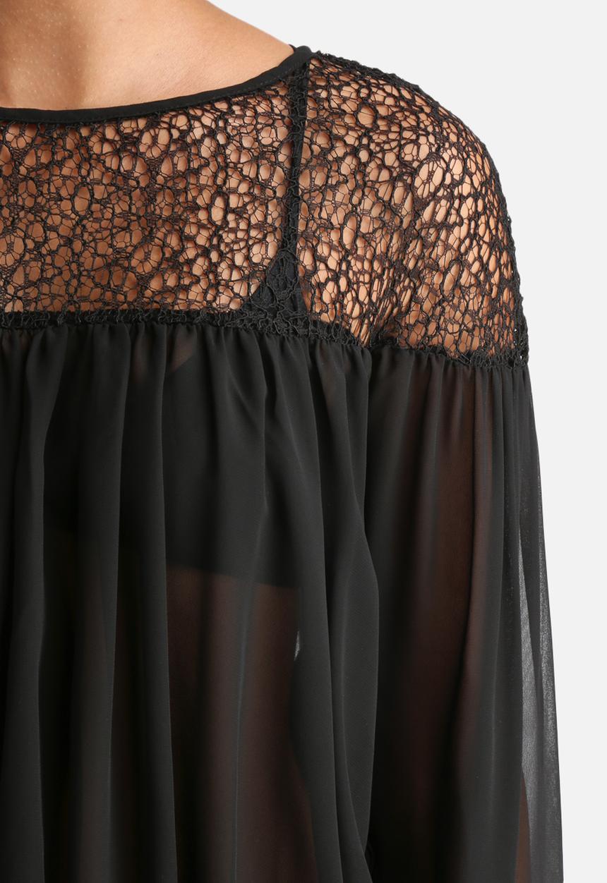 AX Paris - Sheer Crochet Top