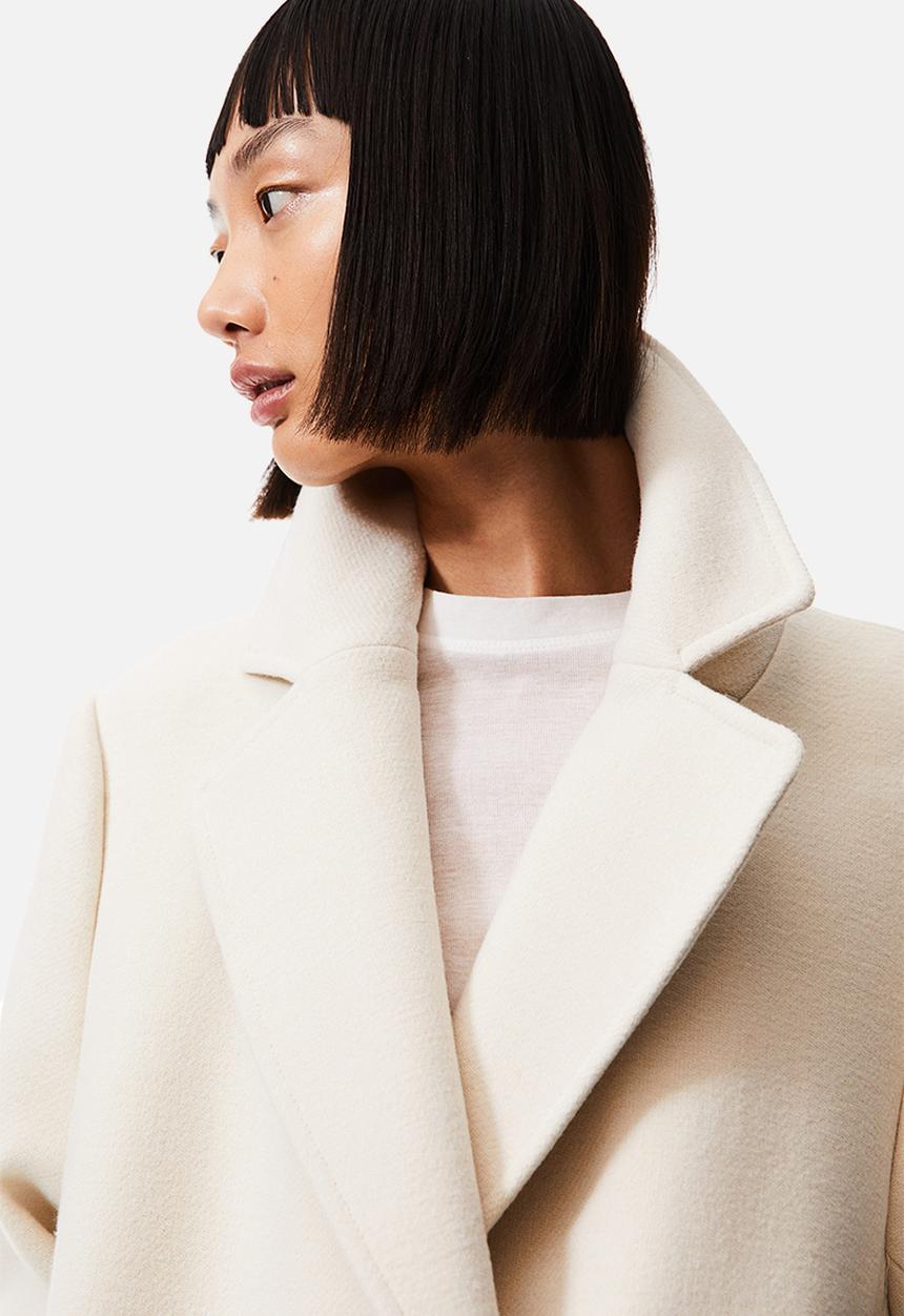 H&M - Double-breasted jacket - white
