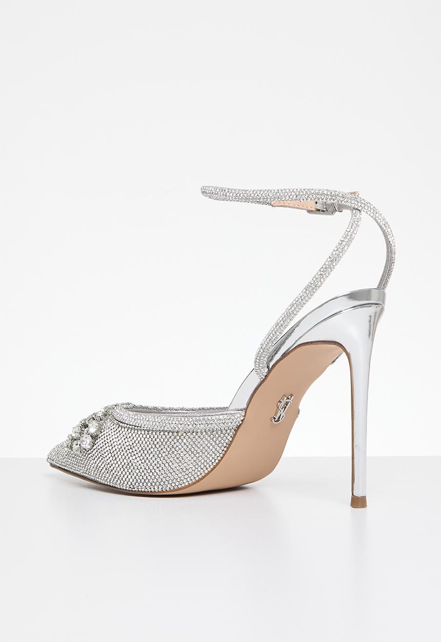 Steve Madden - Vibrantly-r ankle strap - silver