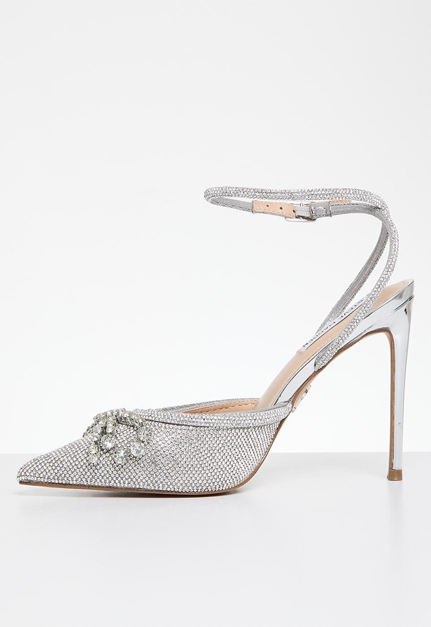 Steve Madden - Vibrantly-r ankle strap - silver