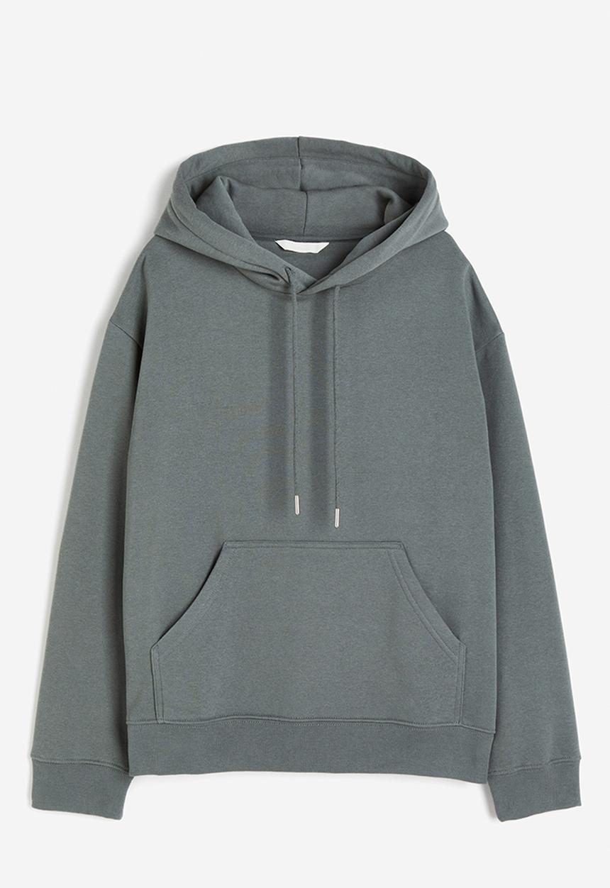 H&M - Hooded top - dusty green