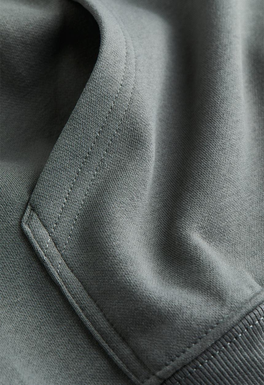 H&M - Hooded top - dusty green