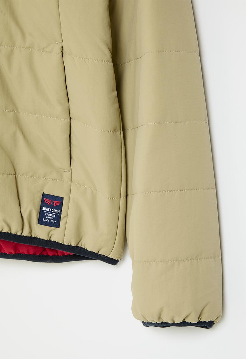 SOVIET - Quilted fashion jacket - stone