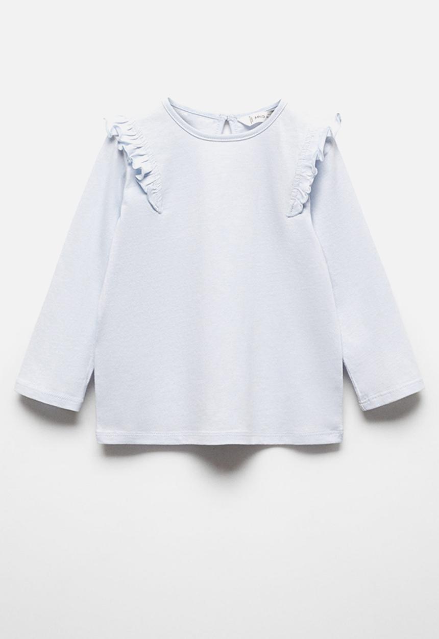 MANGO - T-shirt italy - sky-blue