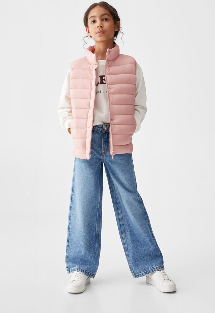 MANGO - Waistcoat lightv6 - pink
