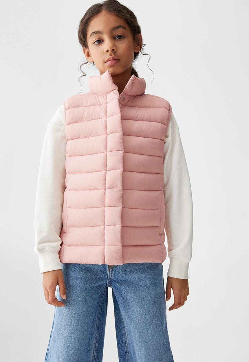 MANGO - Waistcoat lightv6 - pink
