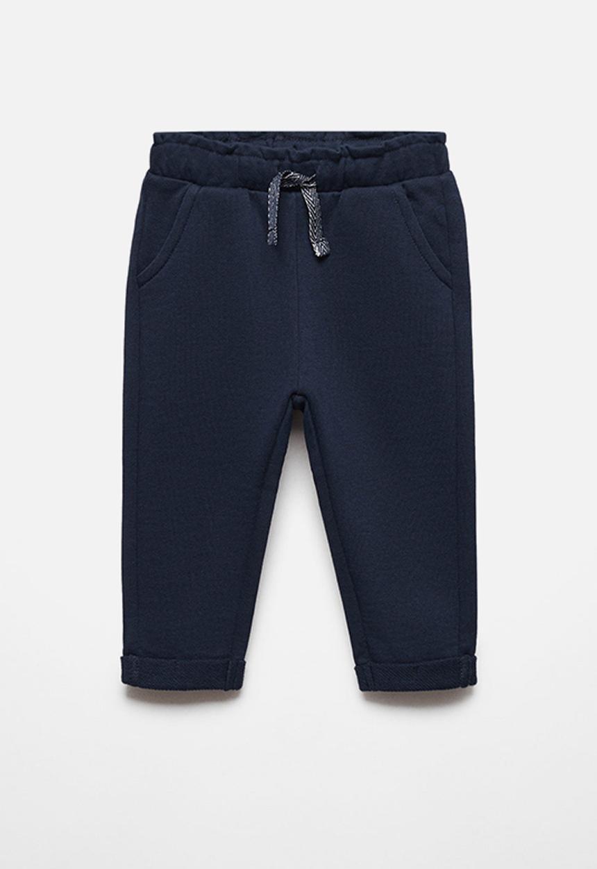 MANGO - Trousers vienab - navy