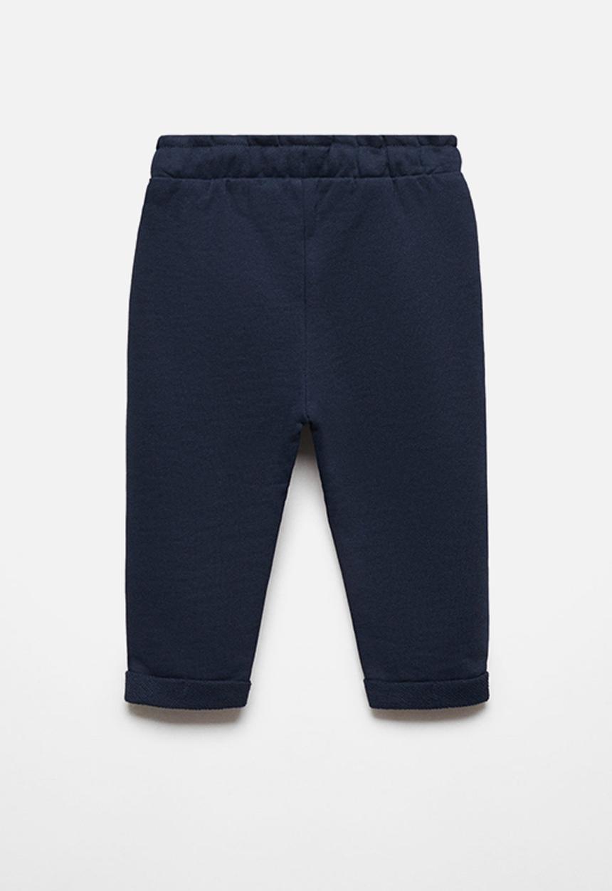 MANGO - Trousers vienab - navy