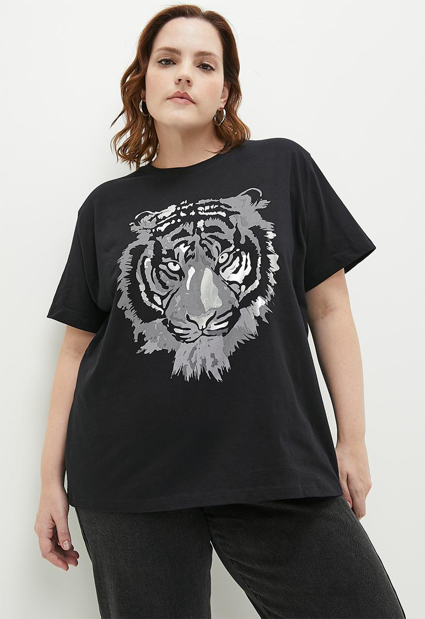 Superbalist - Graphic tee - black