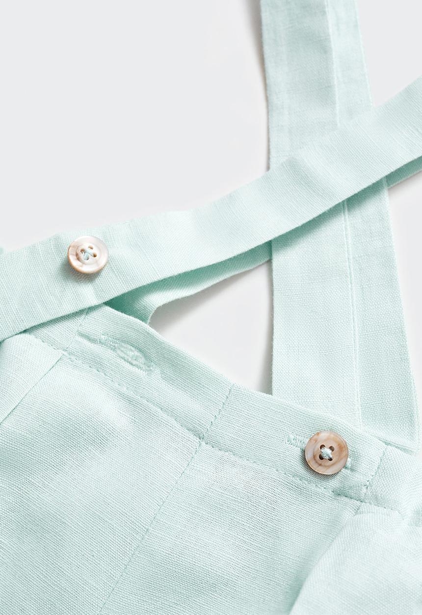 MANGO - Shorts tomas - pastel green