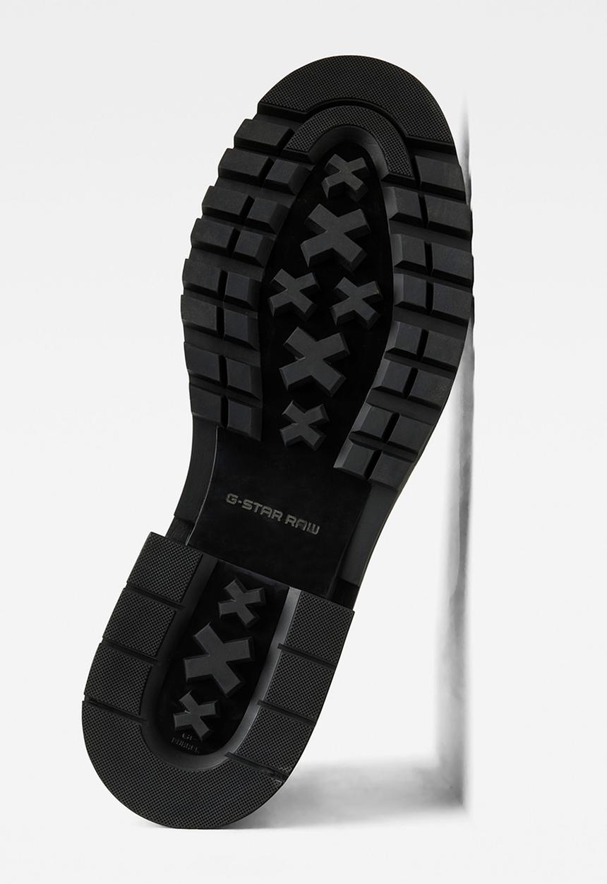 G-STAR - Millery mid lea m - black