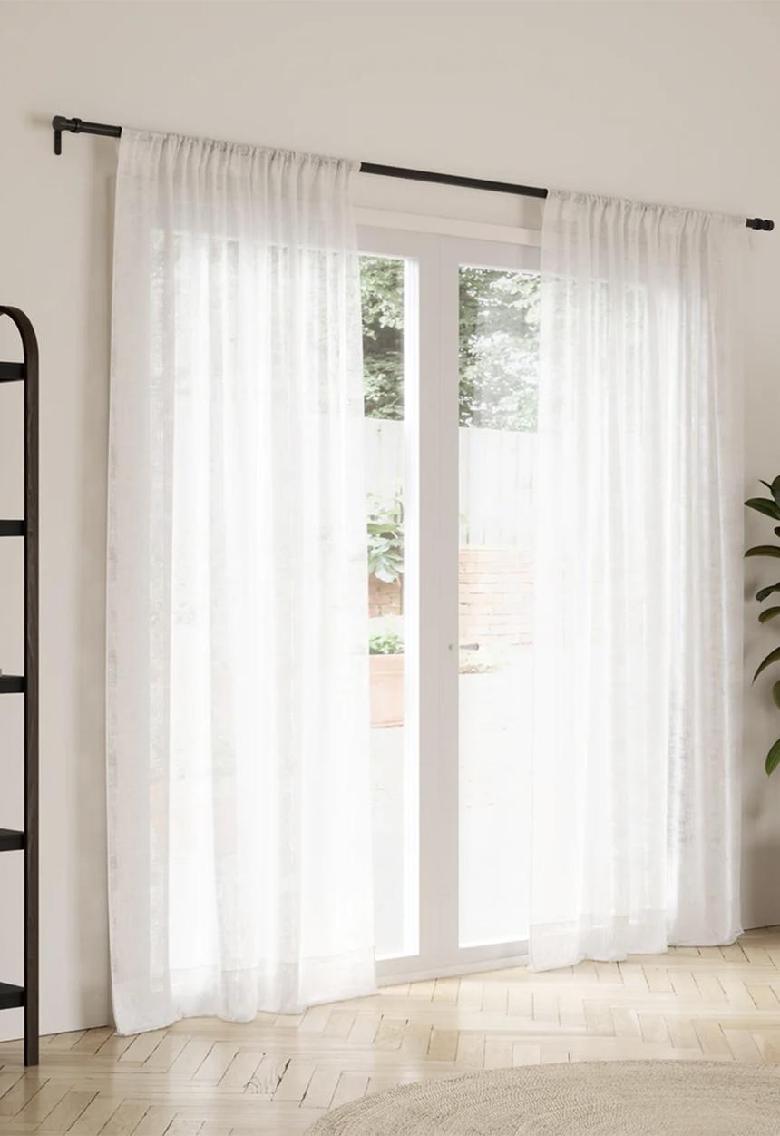 Umbra - Cappa Expandable Single Curtain Rod 305-457cm - black