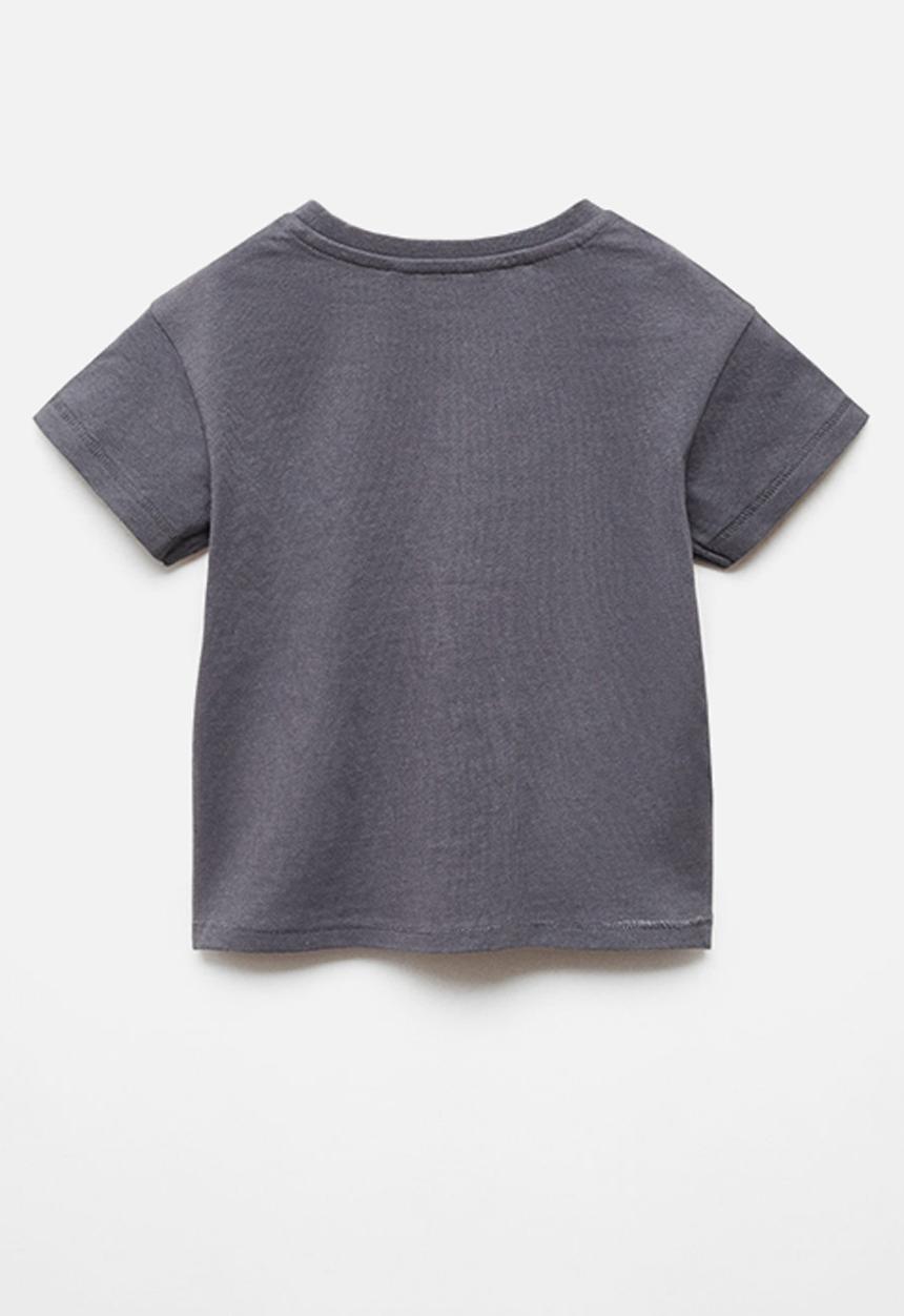 MANGO - T-shirt feria2 - charcoal