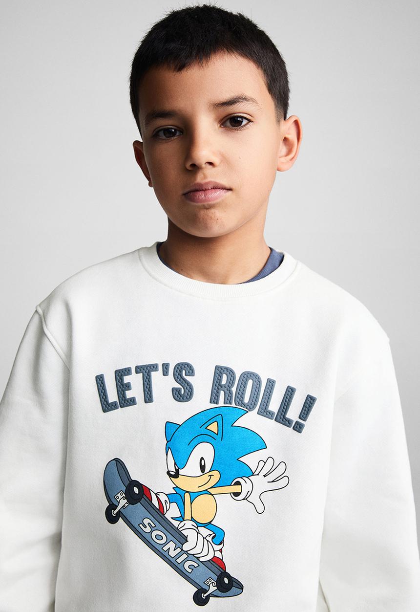 MANGO - Sweatshirt sonicsk - offwhite