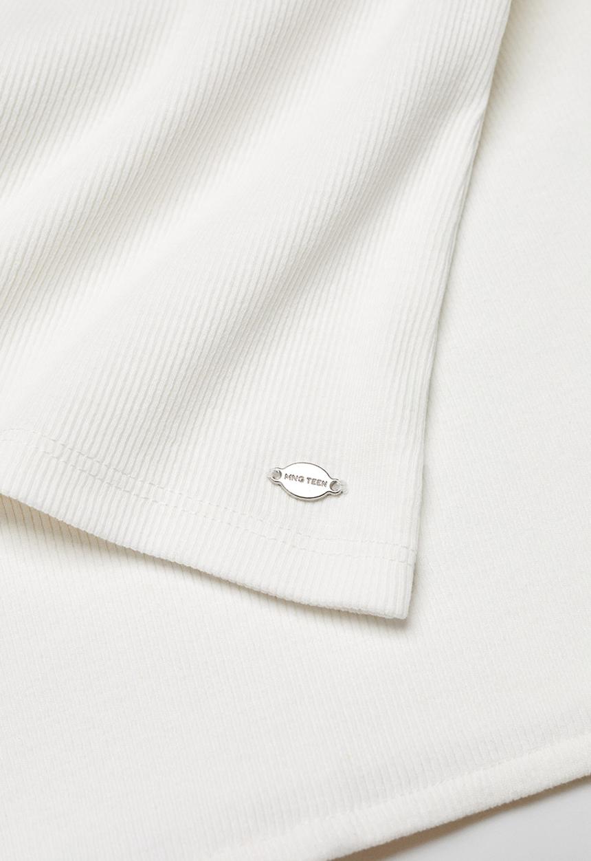 MANGO - T-shirt tami - white