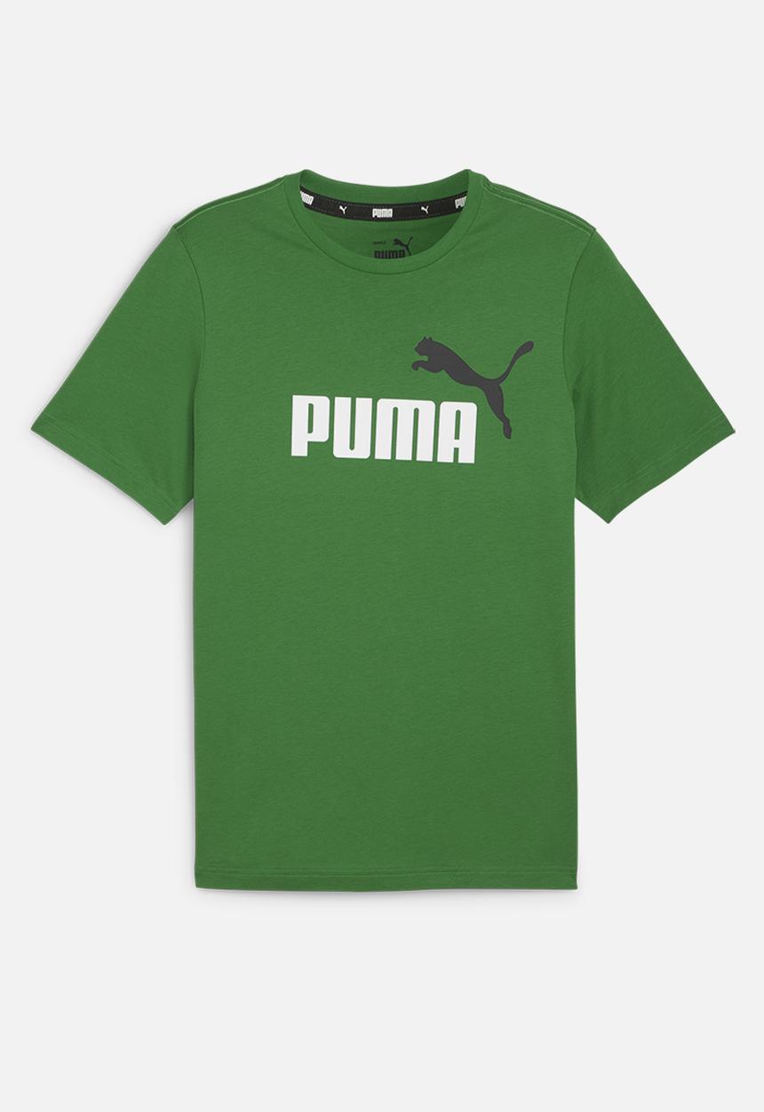 PUMA - ESS+ 2 Col Logo Tee - Archive Green