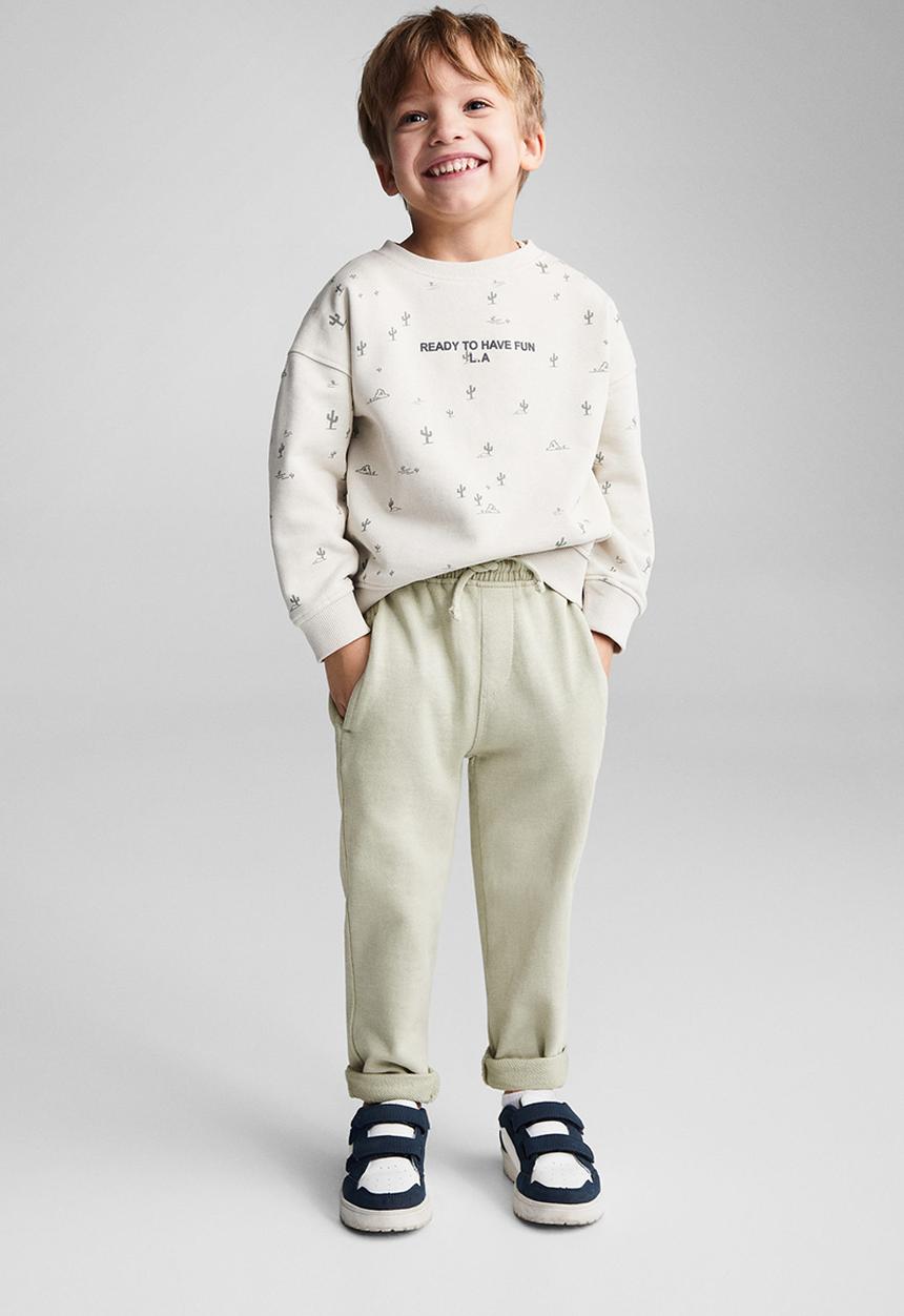 MANGO - Trousers ramon - green
